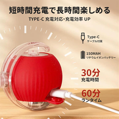 自動回避機能付き・スマートペットボール（USB充電式）