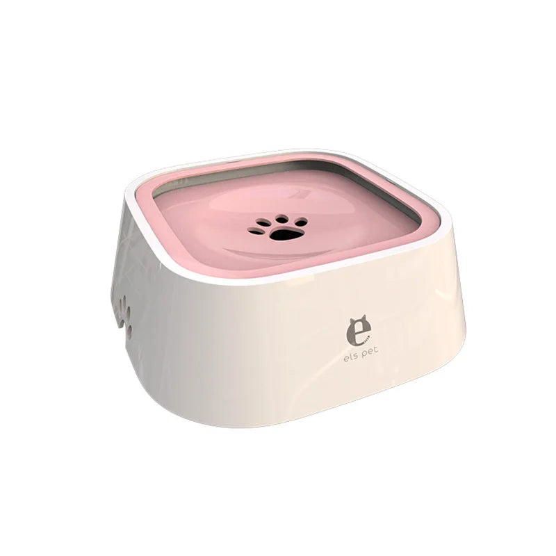 非濡れ口フローティング給水ボウル A-Pink