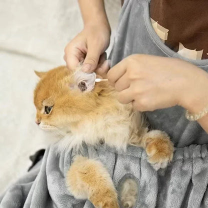 キャット・エプロン　（穴つき）