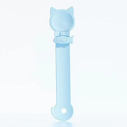 スティックおやつホルダー ブルー