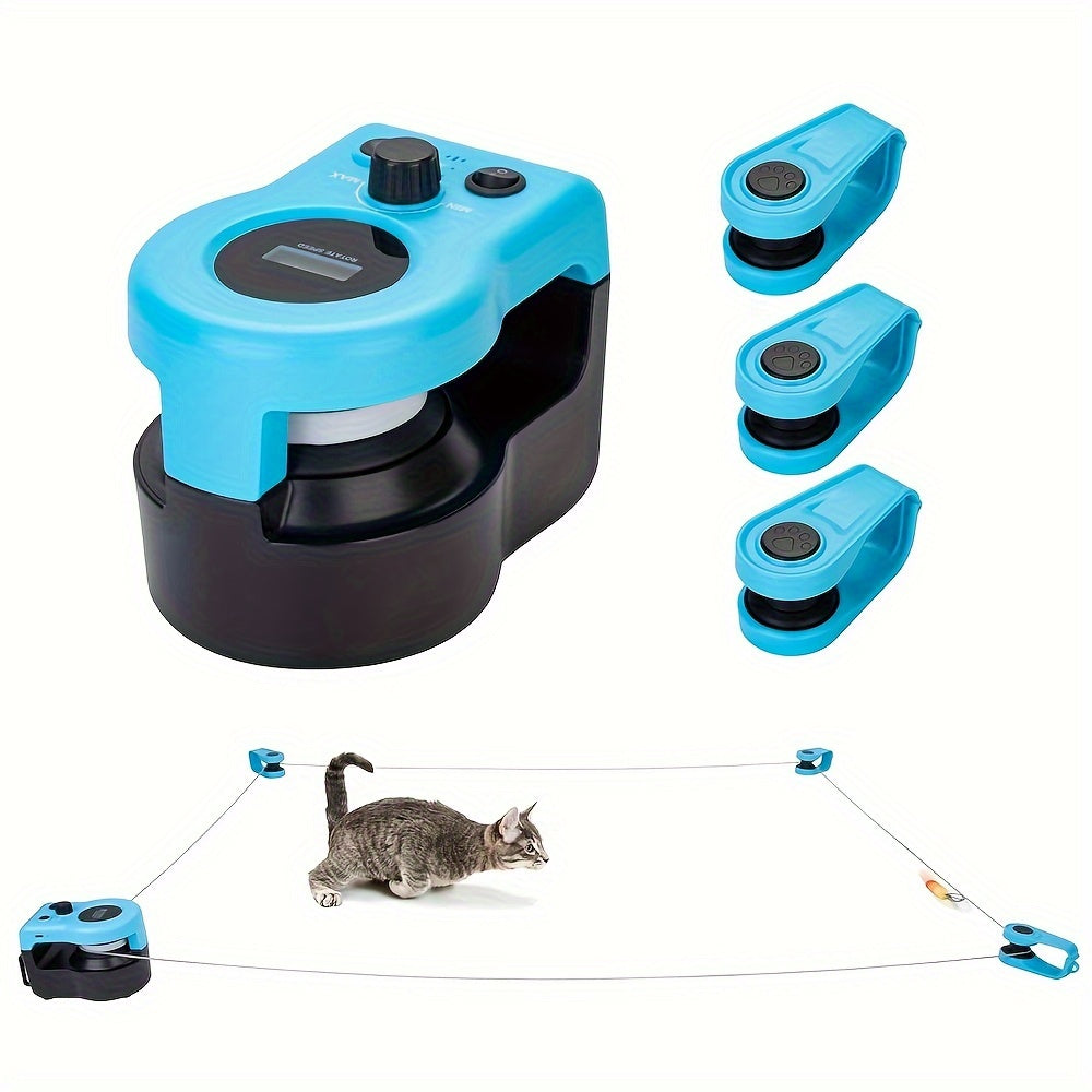 自動猫じゃらし 本体とクリップ